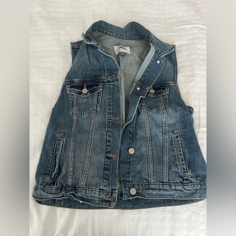 Classic Blue Denim Vest